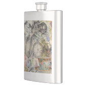 Cheshire Cat Alice Wonderland Heupfles (Links)