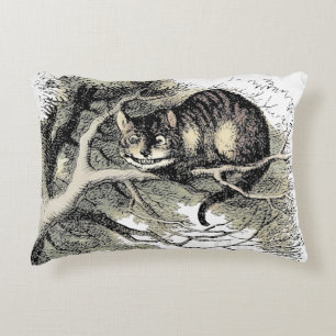 Cheshire Cat Alice Wonderland Klassieker Accent Kussen