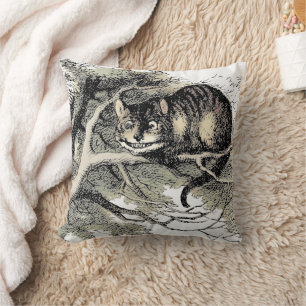 Cheshire Cat Alice Wonderland Klassieker Kussen