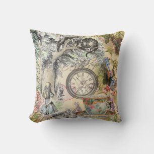 Cheshire Cat Alice Wonderland Klassieker Kussen