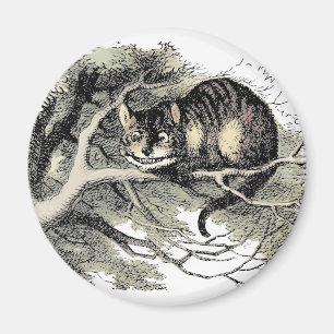 Cheshire Cat Alice Wonderland Klassieker Magneet