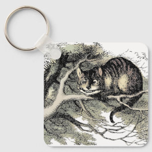 Cheshire Cat Alice Wonderland Klassieker Sleutelhanger