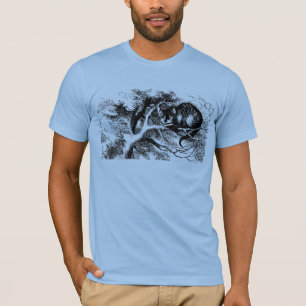 Cheshire Cat Alice Wonderland Klassieker T-shirt