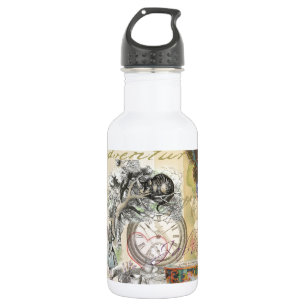 Cheshire Cat Alice Wonderland Klassieker Waterfles