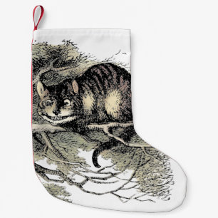 Cheshire Cat Alice Wonderland Kleine Kerstsok