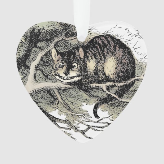 Cheshire Cat Alice Wonderland Ornament (voorkant)