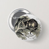 Cheshire Cat Alice Wonderland Ronde Button 5,7 Cm (Voorkant /achterkant)