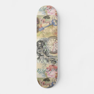 Cheshire Cat Alice Wonderland Skateboard