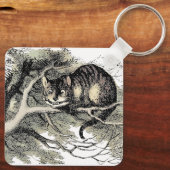 Cheshire Cat Alice Wonderland Sleutelhanger (Achterkant)