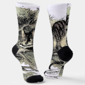 Cheshire Cat Alice Wonderland Sokken (Gebogen)