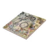 Cheshire Cat Alice Wonderland Tegeltje (Zijkant)