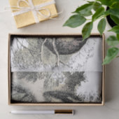 Cheshire Cat Alice Wonderland Tissuepapier (Geschenk)