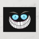 Cheshire Cat - Blue Eyes Post Card Briefkaart (Voorkant)