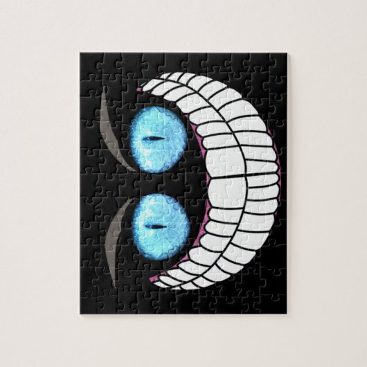 Cheshire Cat - Blue Eyes Puzzle Legpuzzel (Verticaal)