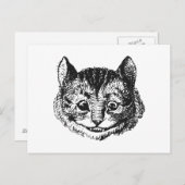 Cheshire Cat Briefkaart (Voorkant / Achterkant)