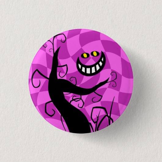 Cheshire Cat Button (Voorkant)