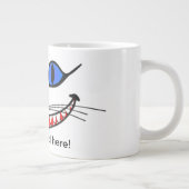 Cheshire Cat Café Mug (Droite)