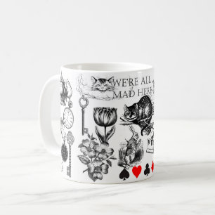 Cheshire Cat Classic Alice in Wonderland Art Koffiemok
