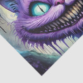 Cheshire Cat Decoupage Paper – Gothic Alice  Tissuepapier (Detail)