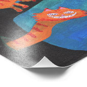 Cheshire Cat Foto Afdruk (Hoek)