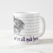 Cheshire Cat Giant Café Mug (Devant droit)