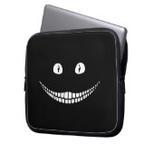 Cheshire Cat Grin Black Electronique Sac (devant gauche)