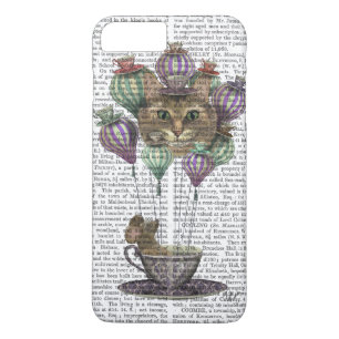 Cheshire Cat Hot Air ballon iPhone 8 Plus / 7 Plus Hoesje