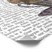 Cheshire Cat Hot Air ballon Poster (Hoek)