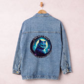 Cheshire Cat Ik ben niet gek Denim Jacket (Hangar)