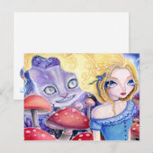 Cheshire Cat Illusion - Carte postale (Devant / Derrière)