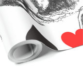 Cheshire Cat klassieker Alice in wonderland gek Cadeaupapier (Rol Hoek)