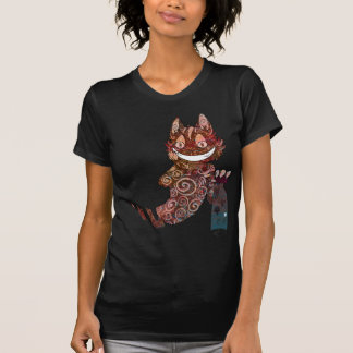 Cheshire Cat Mushroom Jar T-shirt