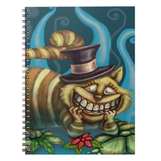 Cheshire Cat Notitieboek (Voorkant)
