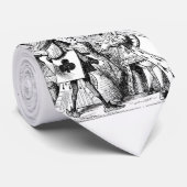 Cheshire Cat over Wonderland Stropdas (Opgerold)