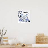 Cheshire Cat Poster (Keuken)