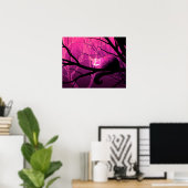 Cheshire Cat Poster - Roze (Thuiskantoor)