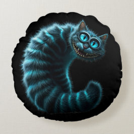 Cheshire Cat Rond Kussen