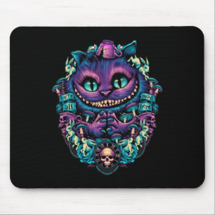 Cheshire Cat Shirt Alice in Wonderland Graphic Muismat
