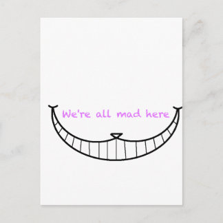 Cheshire Cat Smile Briefkaart