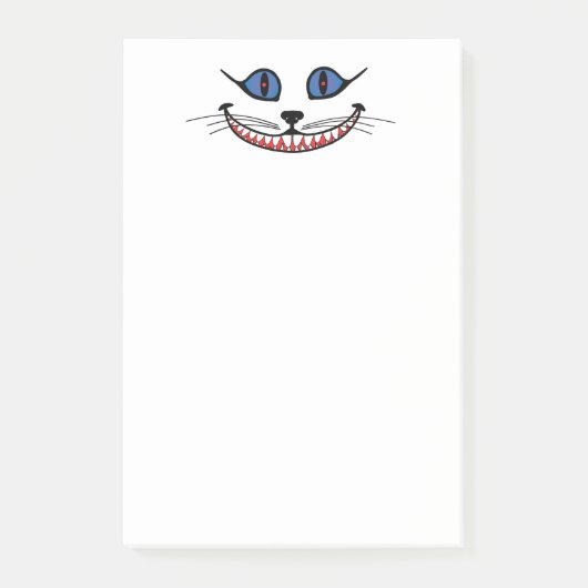 Cheshire Cat Smile Post-it® Notes (Voorkant)