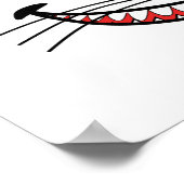 Cheshire Cat Smile Poster (Hoek)