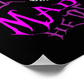 Cheshire Cat - We Zijn Hier Allemaal Gek  Poster (Hoek)