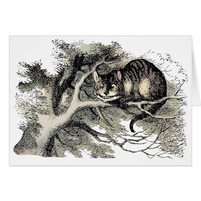 Cheshire Chat Alice Wonderland Classic (Devant horizontal)