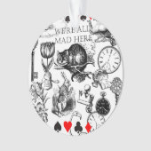 Cheshire Chat classique alice au merveilleux fou (devant)