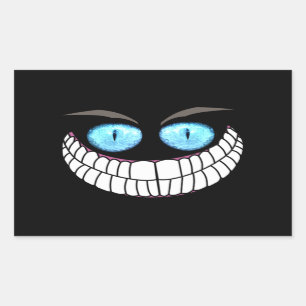 Cheshire Chat - Stickers Yeux Bleus