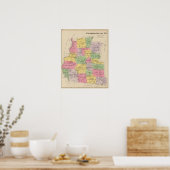 Cheshire County, NH Poster (Keuken)