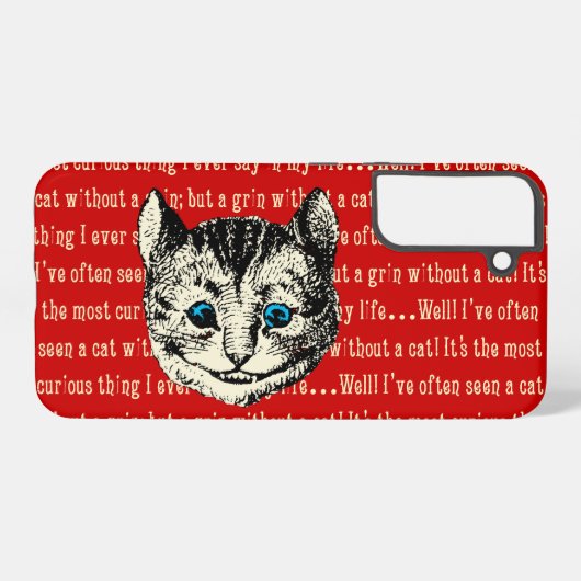 Cheshire Kat Samsung Galaxy Hoesje (Achterkant horizontaal)