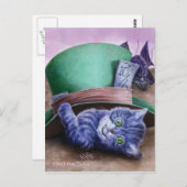 Cheshire Kitten Briefkaart (Voorkant / Achterkant)