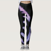 Cheshire neon Cat leggings (Voorkant)