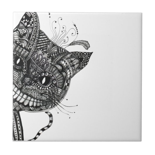 Cheshire Tegeltje (Voorkant)